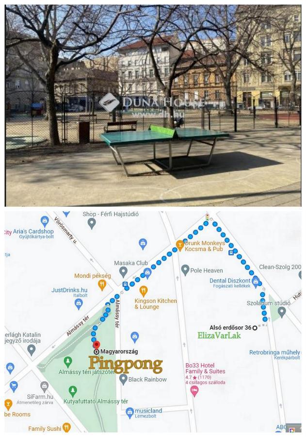 Apartament Elizavarlak Budapeszt Zewnętrze zdjęcie